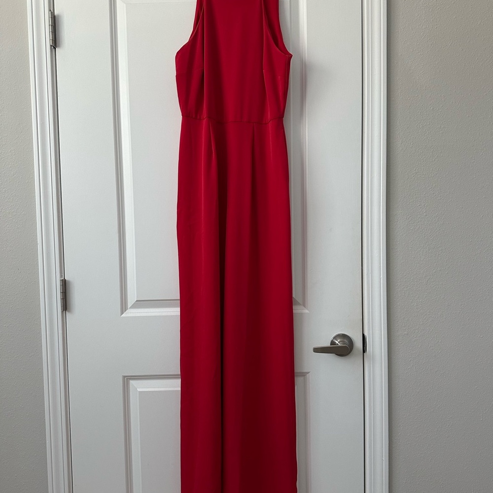 Gianni Bini Red Jumpsuit